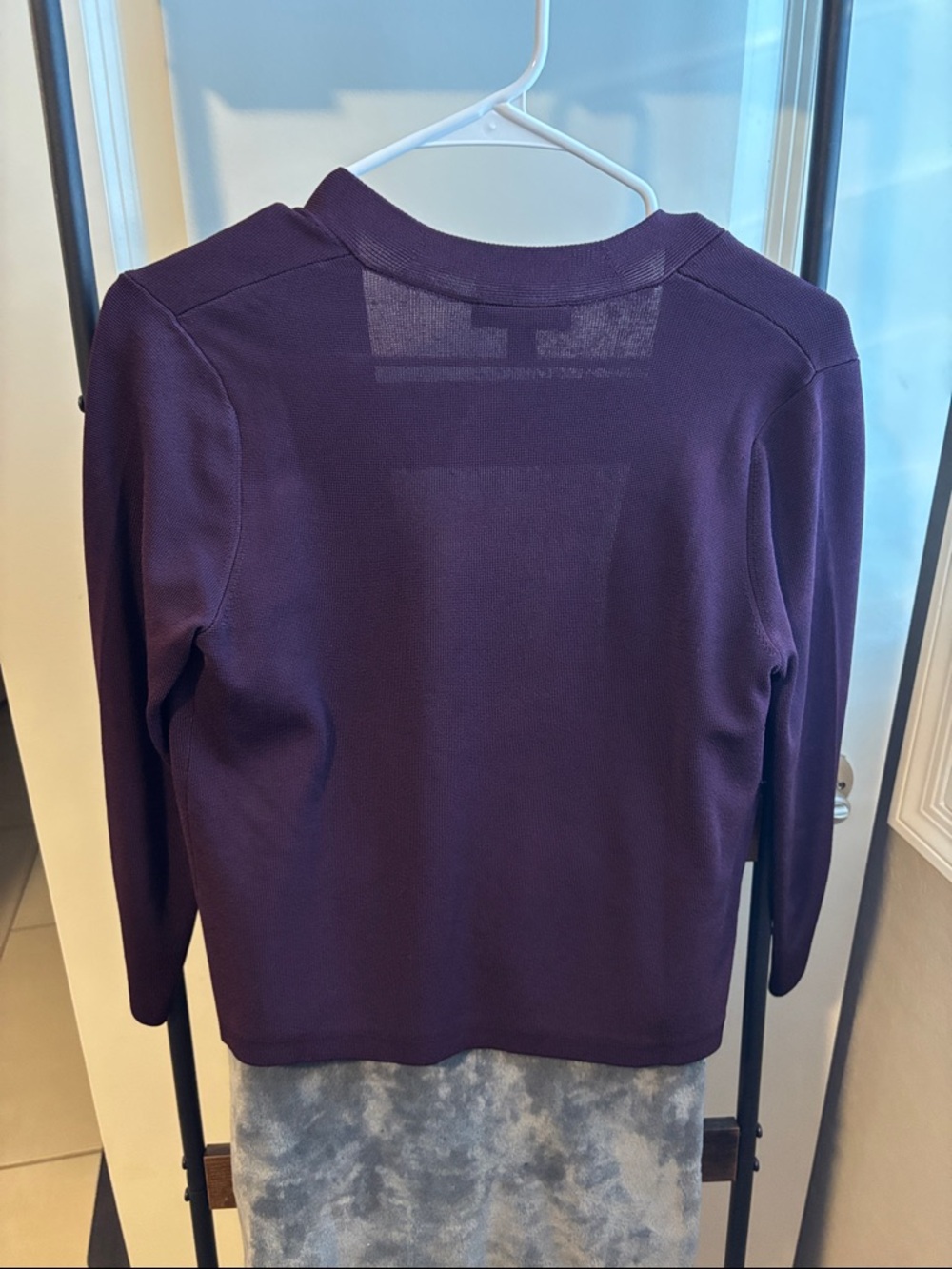 Ann Taylor 3/4 Sleeve Cropped Cardigan - Picture 3 of 4